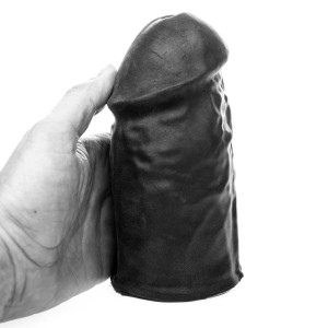 Double Masturbateur E-BOY Tout Noir 16 x 7 cm Noir