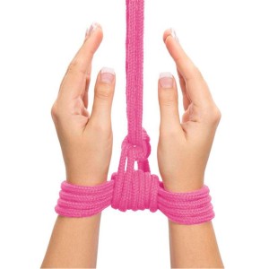 Corde de bondage et de Shibari Lovetoy 10m rose