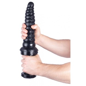 Dildo avec Poignée HOLD THE UNICORN Noir 40 x 6,5 cm