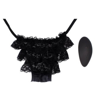 Culotte vibrante avec télécommande sans fil BLISS noire