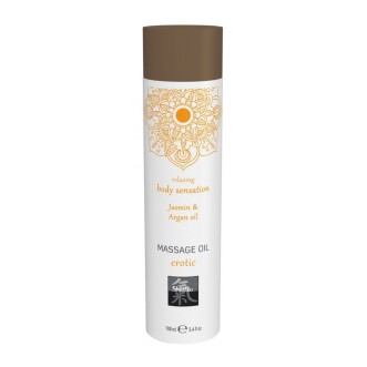 Huile de massage Shiatsu Jasmin et Argan 100ml