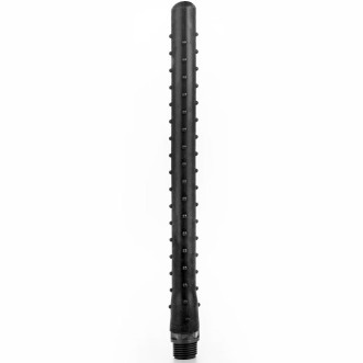 Anal Douche en Silicone SA02 29 x 2.4 cm Noir Embout Universel