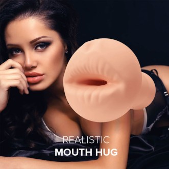 Masturbateur Bouche Hug en RST Peau Claire