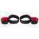 Menottes réglables pour les mains et les cuisses You2Toys noires