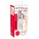 Gaine de double pénétration DOUBLE FUCKER 18 x 4,5 cm Peau claire