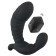 Plug anal vibrant gonflable en silicone avec télécommande sans fil G&P SPOT 12 x 3,6 cm noir rechargeable