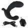 Plug anal vibrant gonflable en silicone avec télécommande sans fil G&P SPOT 12 x 3,6 cm noir rechargeable