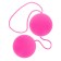 Double Boules Vaginales Oscillantes FUNKY LOVE 3,5 cm Lilas