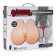 Double Masturbateur Vibrant en forme de Vagin et d'Anus NASTY NYMPHO Peau Claire