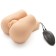 Double Masturbateur Vibrant en forme de Vagin et d'Anus NASTY NYMPHO Peau Claire