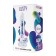 Dildo réaliste LUSTY 18 x 3,2 cm transparent