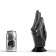 Main pour Fisting All Black 21 x 6 cm Noir