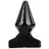 Géant Plug Anal POP 12 Tout Noir 23 x 11,5 cm Noir