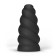 Double Masturbateur FLICK All Black 16 x 8 cm Noir