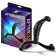 Masseur de prostate en silicone AUDATHER 11,3 x 2,5 cm noir