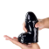 Dildo avec fixation Vac-U-Lock EASY Noir 16 x 6,5 cm