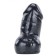 Dildo avec fixation Vac-U-Lock EASY Noir 16 x 6,5 cm