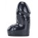 Dildo avec fixation Vac-U-Lock EASY Noir 16 x 6,5 cm