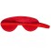 Masque élastique pour les yeux SHY doublé de velours rouge