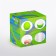 Œuf masturbateur en silicone élastique BUMPY vert