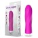 Mini Vibromasseur en Silicone TRIMY 10,5 x 3 cm fuchsia