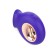 Silicone Clitoral Licker avec Vibration NO. TWENTYFIVE Violet Rechargeable
