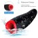 Masturbateur en silicone en forme de bouche vibrant OWEN avec effet chauffant, rechargeable, rouge