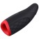 Masturbateur en silicone en forme de bouche vibrant OWEN avec effet chauffant, rechargeable, rouge