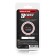 Anneau de pénis en silicone de 3,6 cm Beast Rings rouge et noir