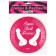 Assiettes en papier x 6 SUPER DICK FOREVER 18 cm Fuchsia