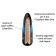 Manche de rechange LUSTY TONGUES Satisfyer Light Skin pour le masturbateur MEN ONE