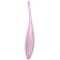 Stimulateur de vibrations concentrées TWIRLING JOY Satisfyer en silicone rechargeable rose