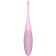 Stimulateur de vibrations concentrées TWIRLING JOY Satisfyer en silicone rechargeable rose