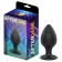 Bouchon anal en silicone STEPS S 6 x 3 cm noir