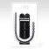 Sonde urétrale flexible en silicone avec reliefs stimulants SU07 24 x 0,8 cm noir