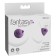 Suce-tétons vibrants SUCK-HERS en silicone de 5,8 cm de large Violet x 2