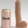 Dildo réaliste RICHARD 20 x 3,5 cm Caramel