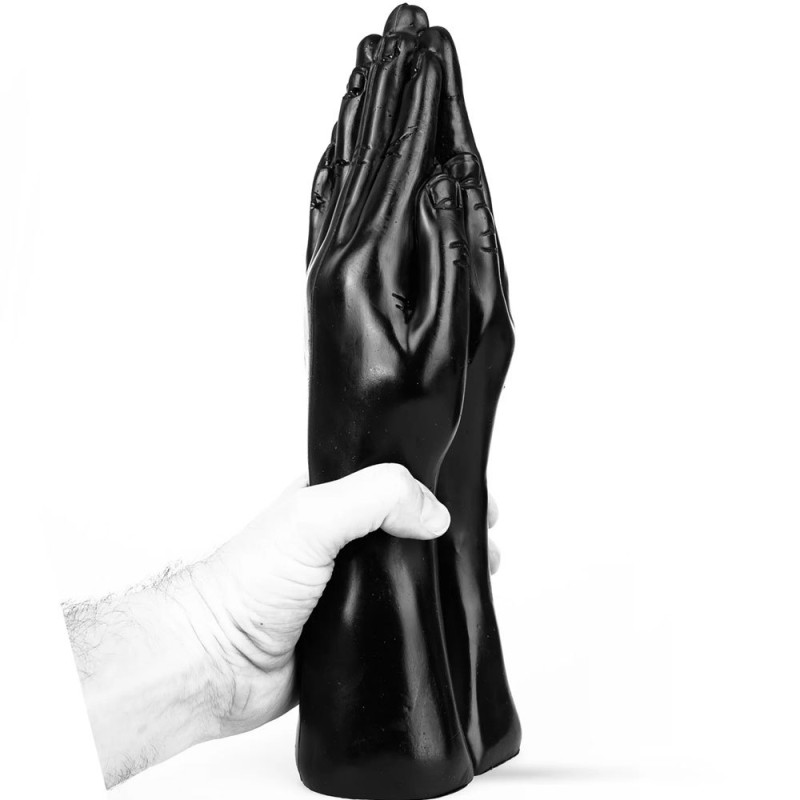 Mani e Avambracci per Fisting JORN Dark Crystal 32 x 9 cm Nero