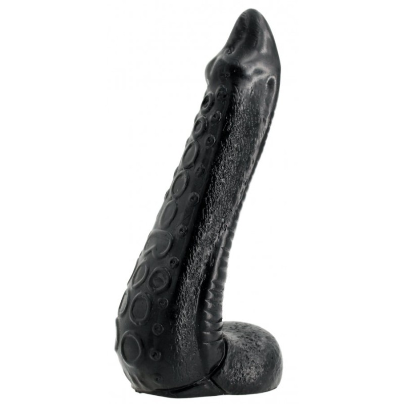Dildo Tentacolo di Piovra Gigante NAUTILA Nero 21,5 x 6 cm