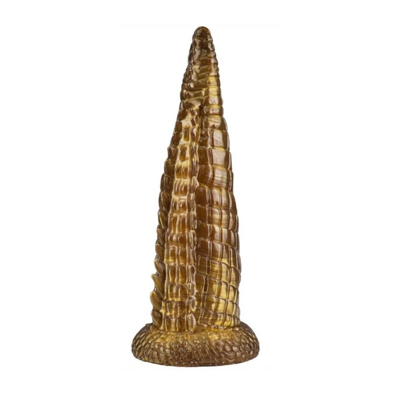 Dildo Dinosauro DICKNOSAUR 22 x 5,5 cm Oro
