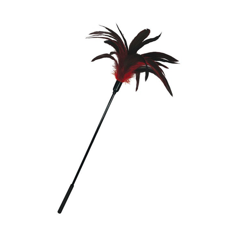 Spolverino Solleticatore Sportsheets 57 cm Rosso e Nero