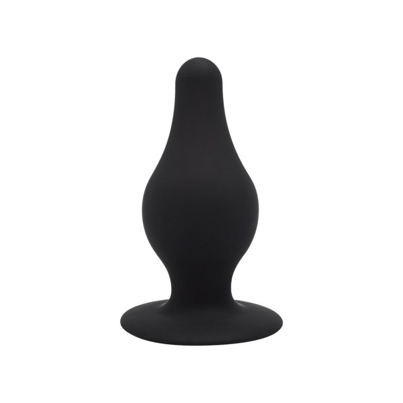 Plug Anale in Silicone MODEL 2 S 7,2 x 3,4 cm Nero