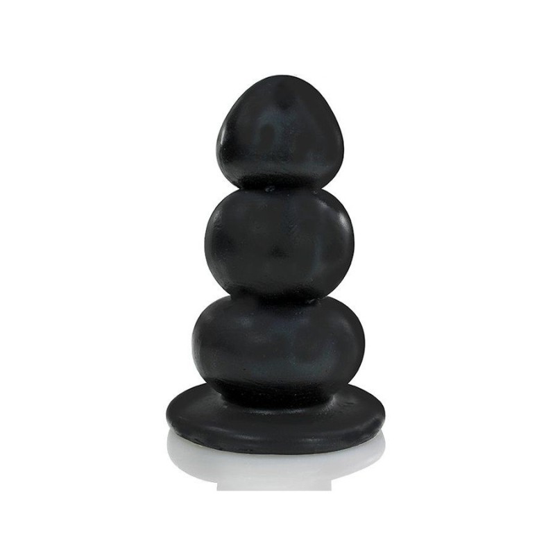 Plug Anale Gigante Progressivo BIBO Nero 22 x 10,5 cm