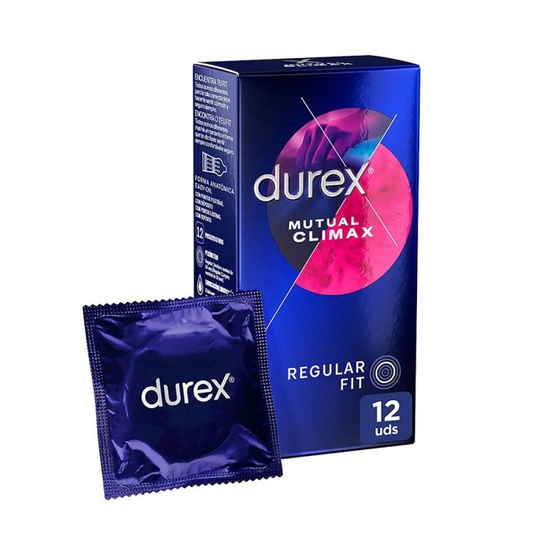 Preservativi MUTUAL CLIMAX Stimolanti per Lei e Ritardanti per Lui Durex x 10