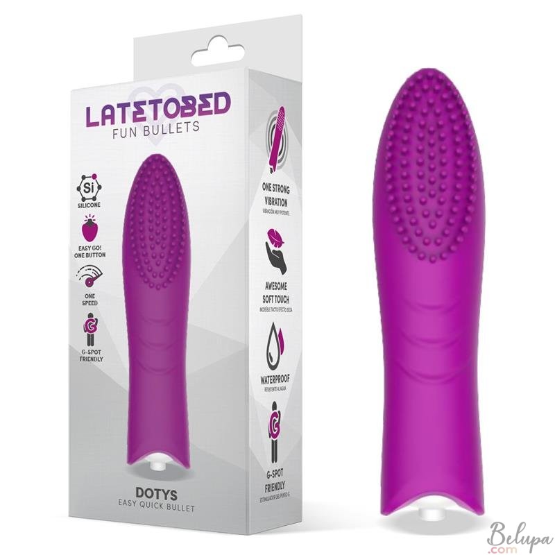 Mini Vibratore in Silicone DOTYS 12 x 3 cm Fucsia