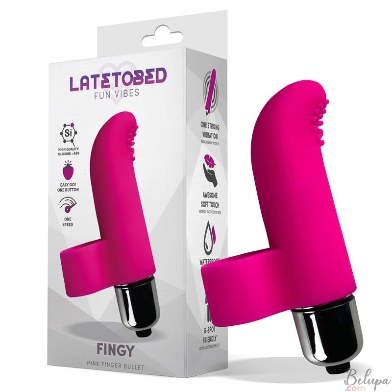 Vibratore da Dito in Silicone FINGY Fucsia