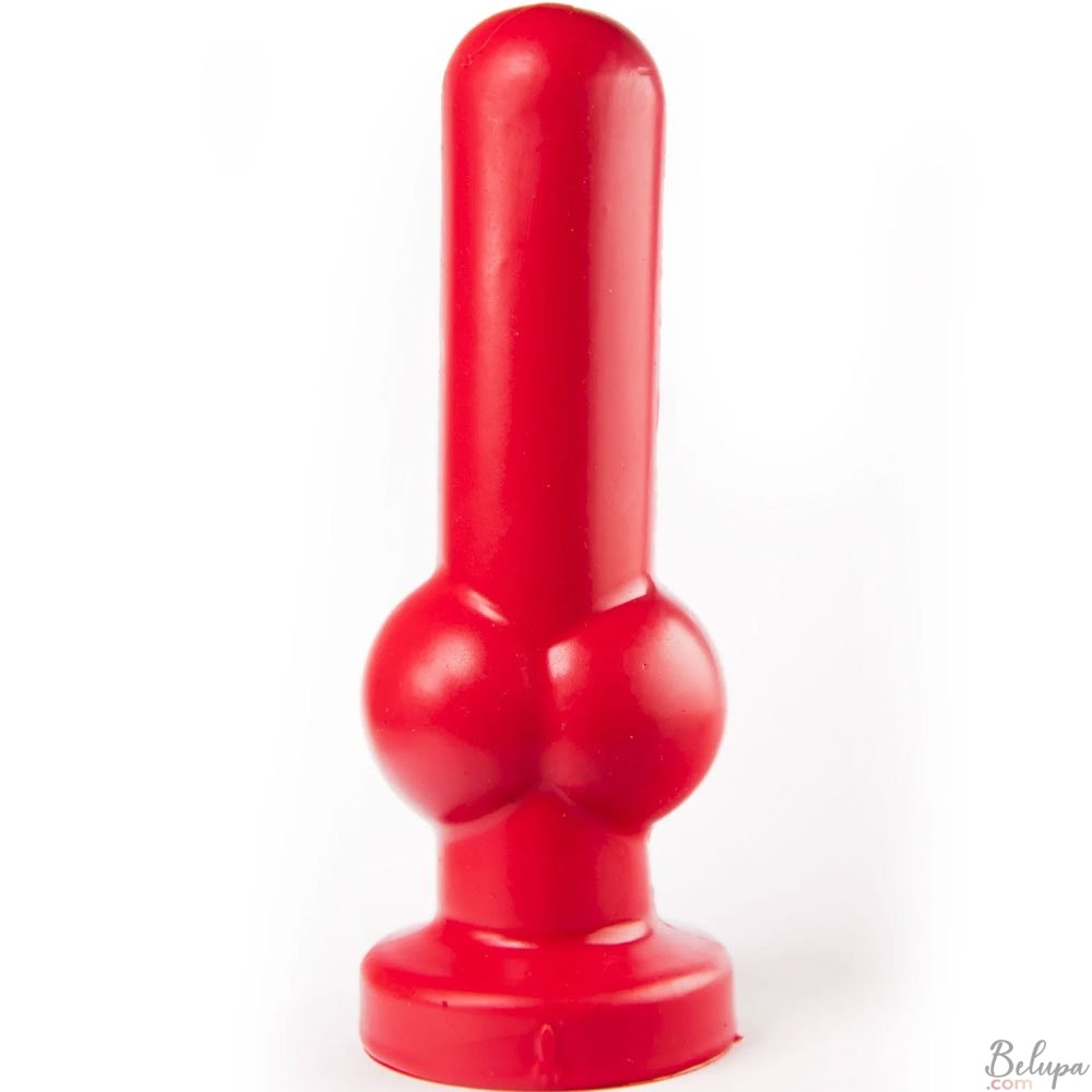 Dildo Gigante KNOT Zizi 18 x 6 cm Rosso