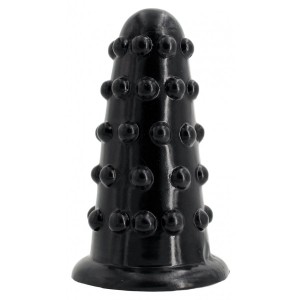 Plug Anale Gigante SPOTYFASS Nero 16 x 7 cm