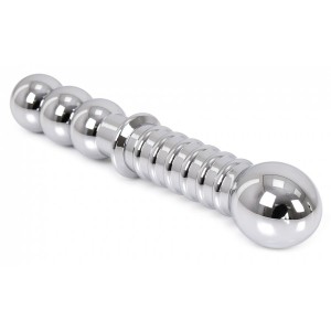 Dildo Doppio in Acciaio Kiotos 19 x 3,5 cm