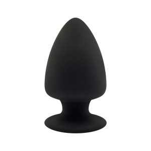 Plug Anale in Silicone MODEL 1 M 11 x 6,2 cm Nero